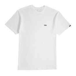 Vans Left Chest Logo Short Sleeve T-Shirt True White Black