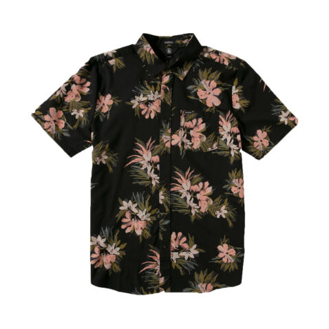 Volcom Floral With Cheese T-Shirt Black
