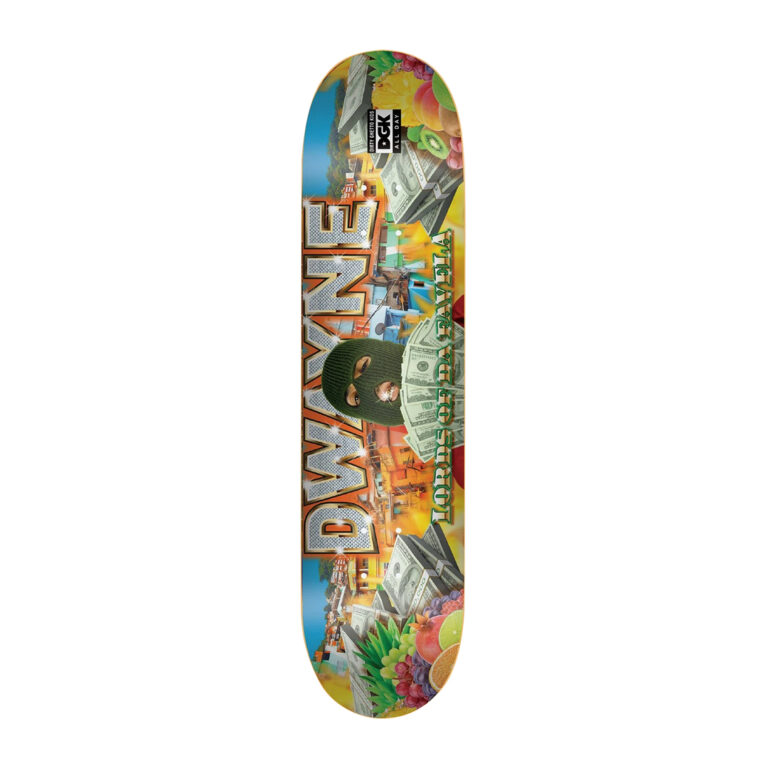 DGK Ghetto Fab Fagundes Deck Multi