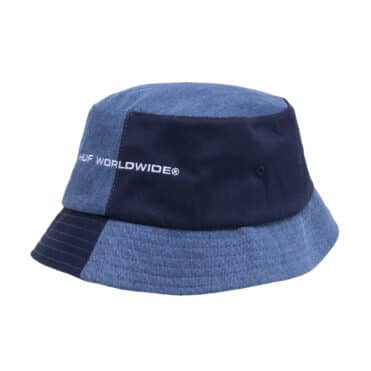 HUF Block Out Bucket Hat Blue