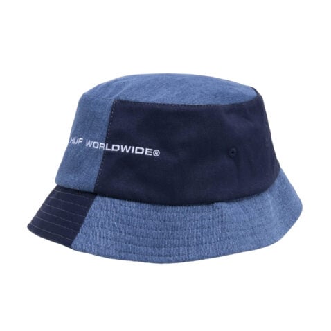 HUF Block Out Bucket Hat Blue HUF Block Out Bucket Hat Blue