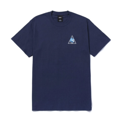 HUF Hot Dice TT Short Sleeve T-Shirt Navy Front