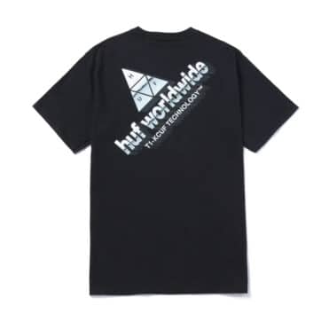 HUF Peak Tech Short Sleeve T-Shirt Black
