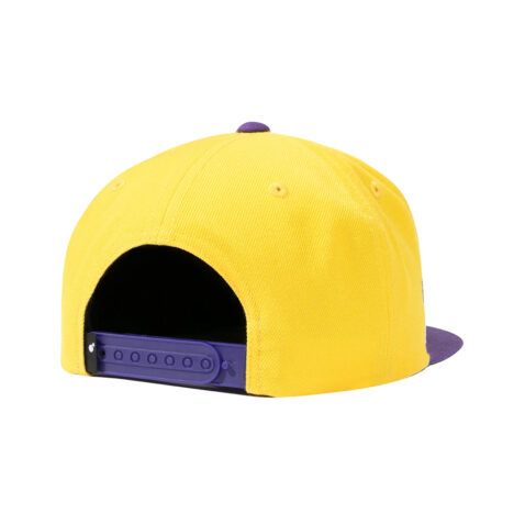 Hundreds Team 2 Snapback Hat Gold Rear Right