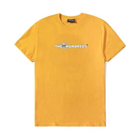 Hundreds x One Piece Luffy T-Shirt Gold Front