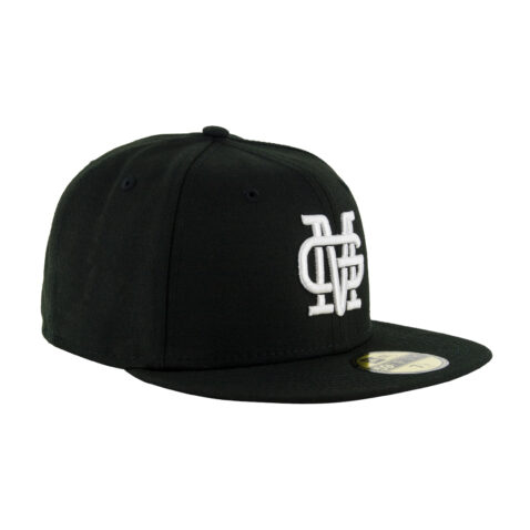 New Era 59Fifty Guadalajara Mariachis BK WH Fitted Hat Black Front Left