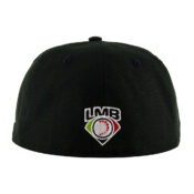 New Era 59Fifty Guadalajara Mariachis BK WH Fitted Hat Black Rear
