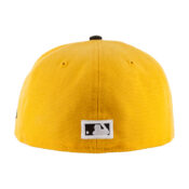 New Era 59Fifty San Diego Padres 1971 Road Hat Gold Burnt Wood Brown Burnt Wood Brown Rear