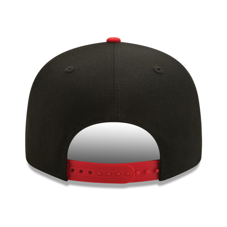 New Era 9Fifty Scribble Kansas City Chiefs Snapback Hat Black-Red Rear New Era 9Fifty Scribble Kansas City Chiefs Snapback Hat Black-Red Rear