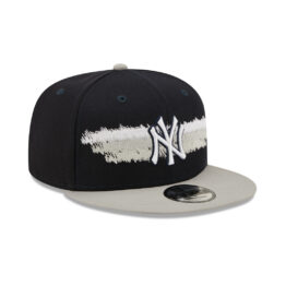 New Era 9Fifty Scribble New York Yankees Snapback Hat Dark Navy-Grey