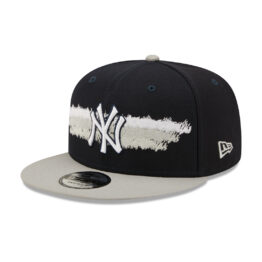 New Era 9Fifty Scribble New York Yankees Snapback Hat Dark Navy-Grey