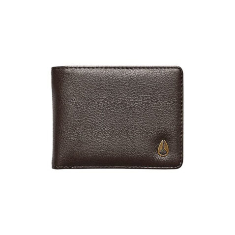 Nixon Cape Vegan Leather Wallet Brown 1