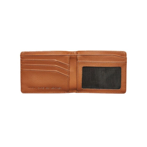 Nixon Cape Vegan Leather Wallet Saddle 2