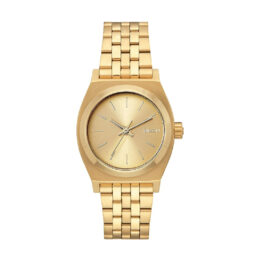 Nixon Medium Time Teller Watch All Gold