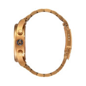 Nixon Sentry Chrono Watch Gold-Indigo Side