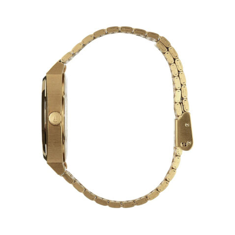 Nixon Time Teller Watch All Light Gold-Cobalt Side