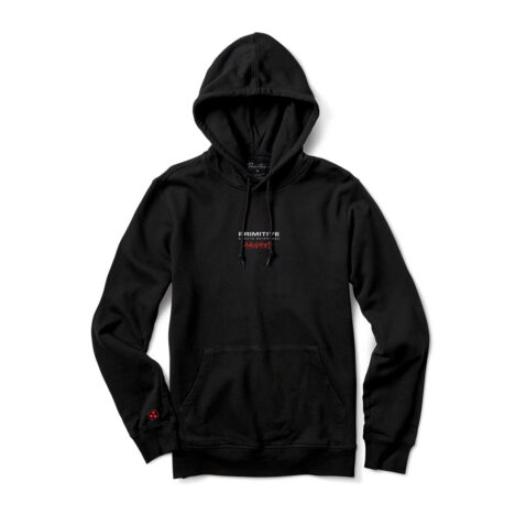 PRMTV x Naruto Sasuke Blade Hooded Sweatshirt Black Front