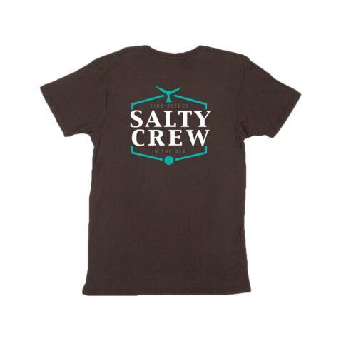 Salty Crew Skipjack Short Sleeve T-Shirt Black Rear
