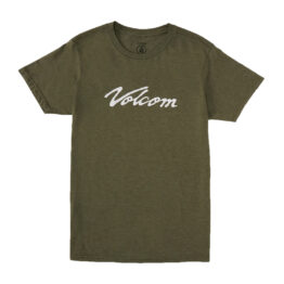 Volcom Swifted Short Sleeve T-Shirt Martini Olive