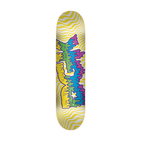 DGK Drippy UV Activated Deck White