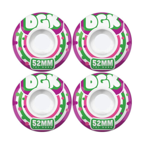 DGK Lolli Wheels 52mm White