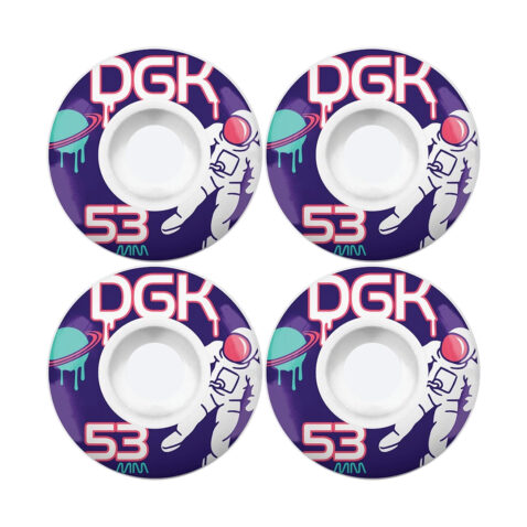 DGK Spacey Wheels 53mm White