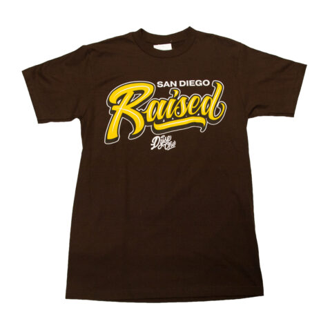 Dyse One SD Raised T-Shirt Brown Front