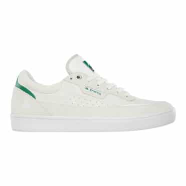 Emerica Gamma Shoe White Green Gum