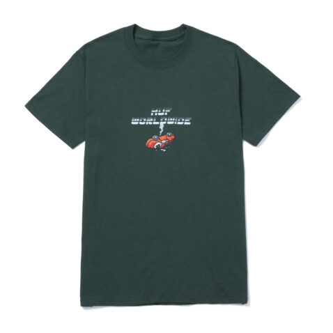 HUF Game Over Short Sleeve T-Shirt Dark Green