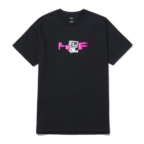 HUF Monitored Short Sleeve T-Shirt Black