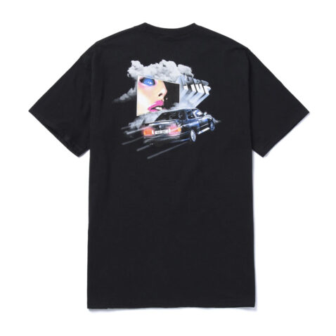 HUF Triple Beam Dream Short Sleeve T-Shirt Black Rear
