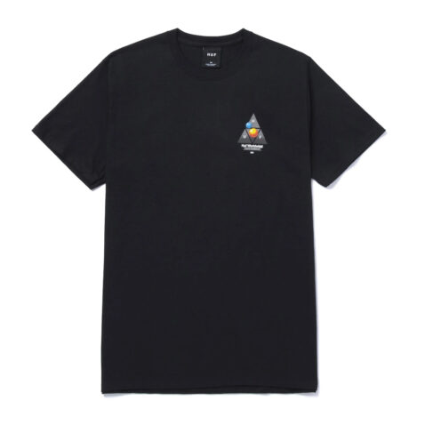 HUF Video Format TT Short Sleeve T-Shirt Black Front