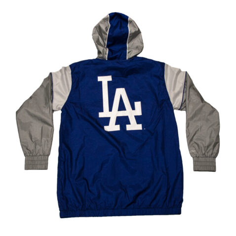 Mitchell & Ness Highlight Reel Los Angeles Dodgers Windbreaker Jacket Royal Blue Rear