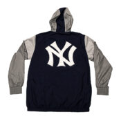 Mitchell & Ness Highlight Reel New York Yankees Windbreaker Jacket Dark Navy Rear