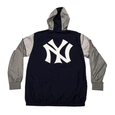 Mitchell & Ness Highlight Reel New York Yankees Windbreaker Jacket Dark Navy