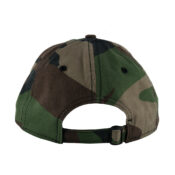 New Era 9Twenty CC San Deigo Padres Classic Camo Strapback Hat Woodland Camo Gold Rear