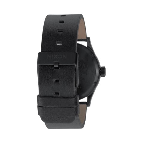 Nixon Sentry Leather Watch All Black 3