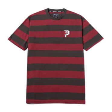 Primitive Rosebud Short Sleeve Knit T-Shirt Burgundy