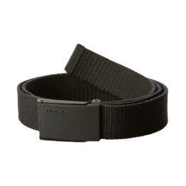 RVCA Option Web Belt Black