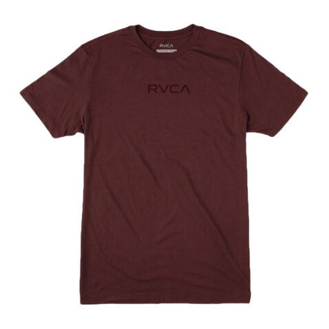 RVCA Small RVCA Short Sleeve T-Shirt Oxblood Red