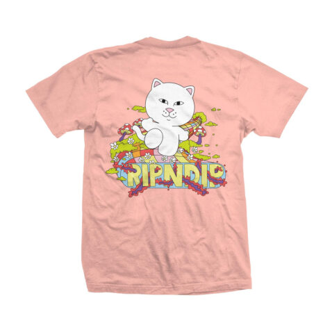 Ripndip Day Tripper Short Sleeve T-Shirt Dusty Rose Rear