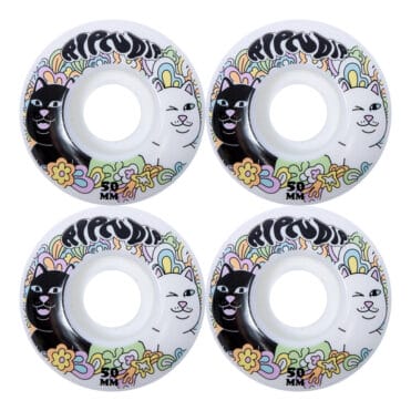 Rip N Dip Flower Child Skate Wheels White 52mm