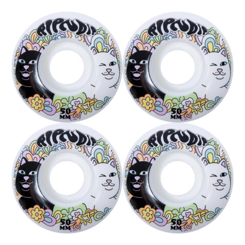 Ripndip Flower Child Skate Wheels White