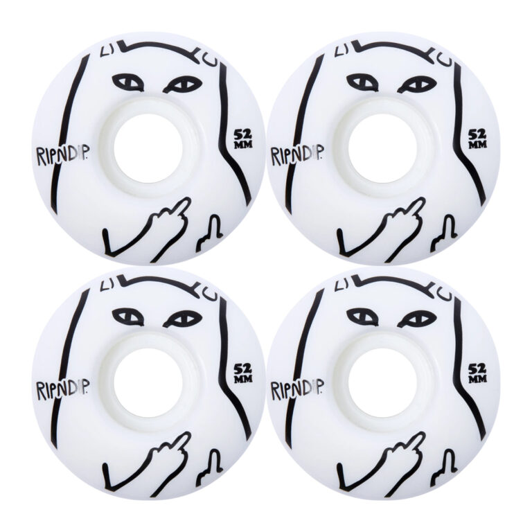Ripndip Lord Nerm Skate Wheels White
