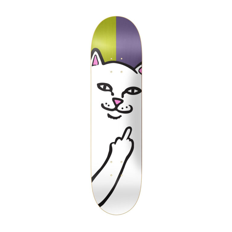 Ripndip Lord Nermal Deck Lime Purple