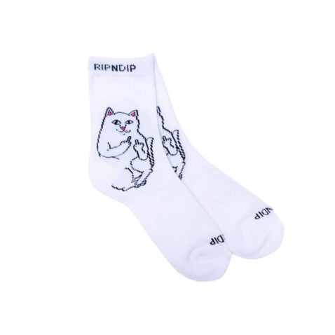 Ripndip Lord Nermal Mid Socks White