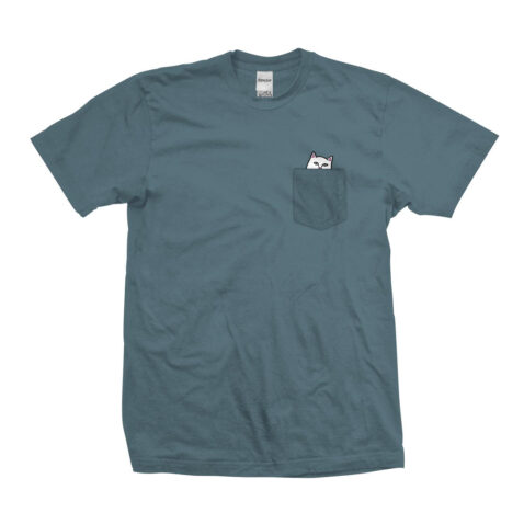 Ripndip Lord Nermal Pocket T-Shirt Slate Front