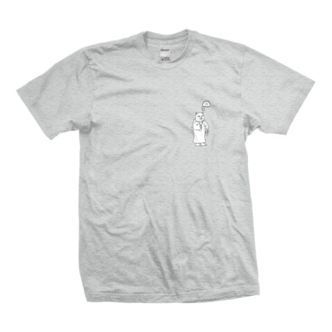 Ripndip Shake N Bake Short Sleeve T-Shirt Heather Grey Front