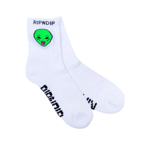 Ripndip We Out Here Mid Socks White