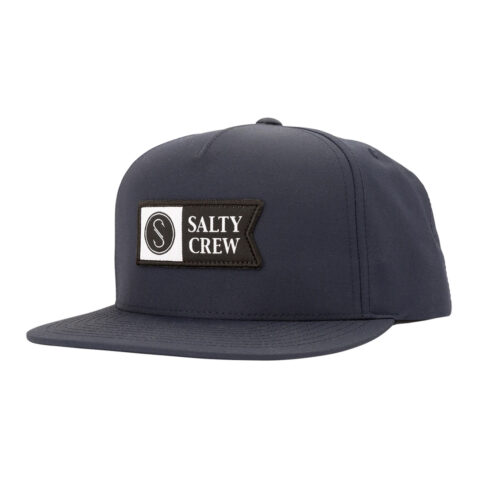 Salty Crew Alpha Tech 5 Panel Hat Navy